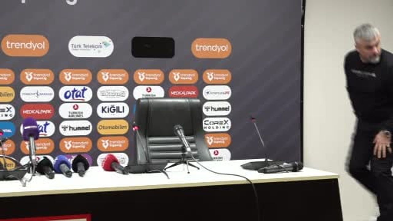 Samsunspor Teknik Direktörü Thomas Reis'ten Açıklamalar