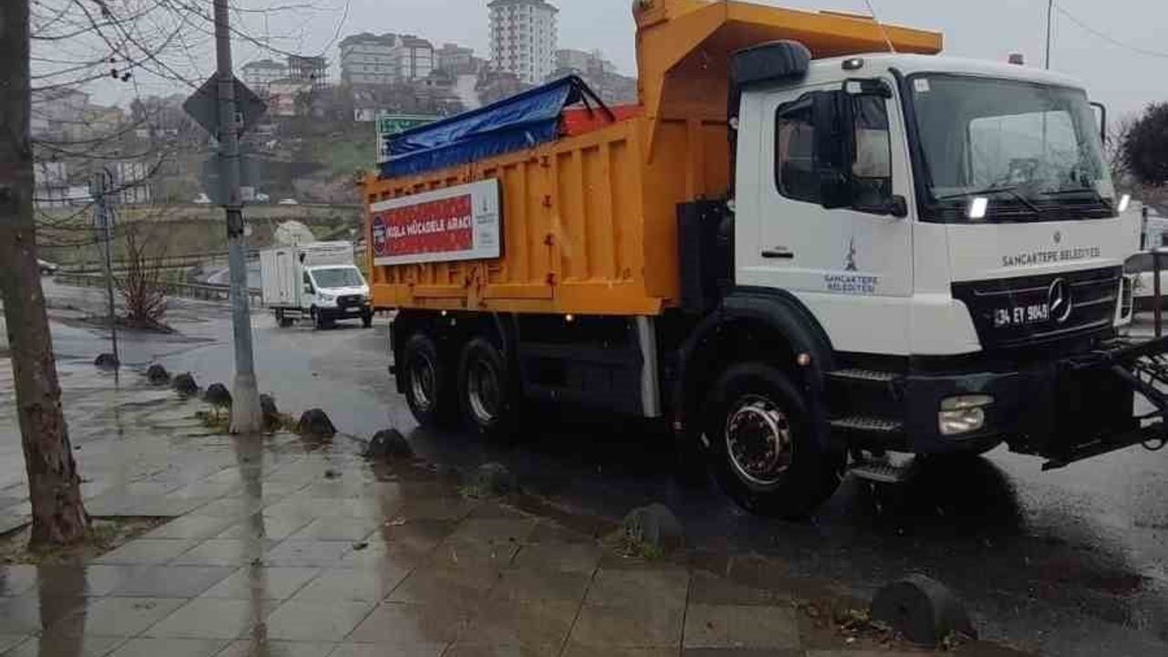 Sancaktepe Belediyesi Kışla Mücadelede Tüm Hazırlıklarını Tamamladı