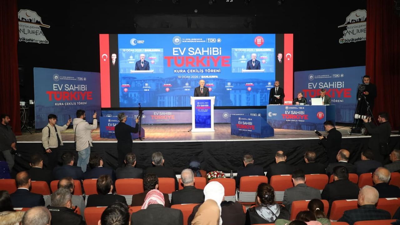 Şanlıurfa'da 13,790 Sosyal Konut İçin Kura Çekimi Heyecanı