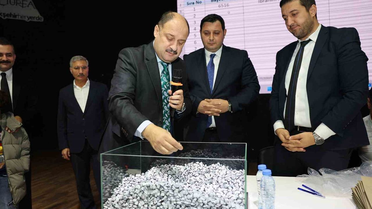 Şanlıurfa'da 90 Yeni Personel için Kura Çekimi Gerçekleştirildi