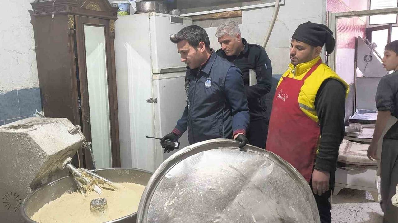 Şanlıurfa'da Ekmek Fırınında Hijyen İhlali