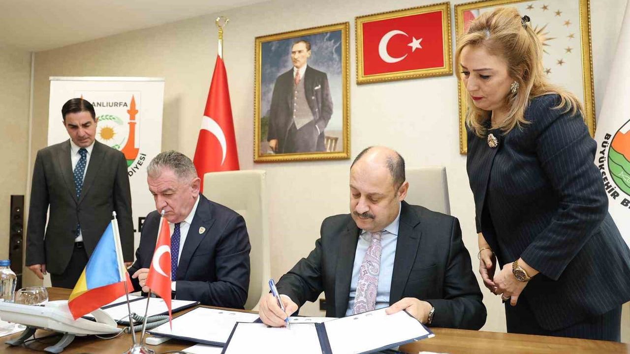 Şanlıurfa ve Piteti Kardeş Şehir Oldu