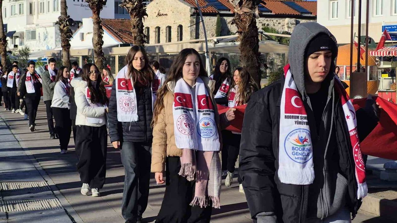 Sarıkamış Şehitleri İçin Anma Yürüyüşü Düzenlendi