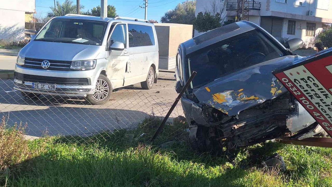 Serik'te Trafik Kazası: Bir Yaralı