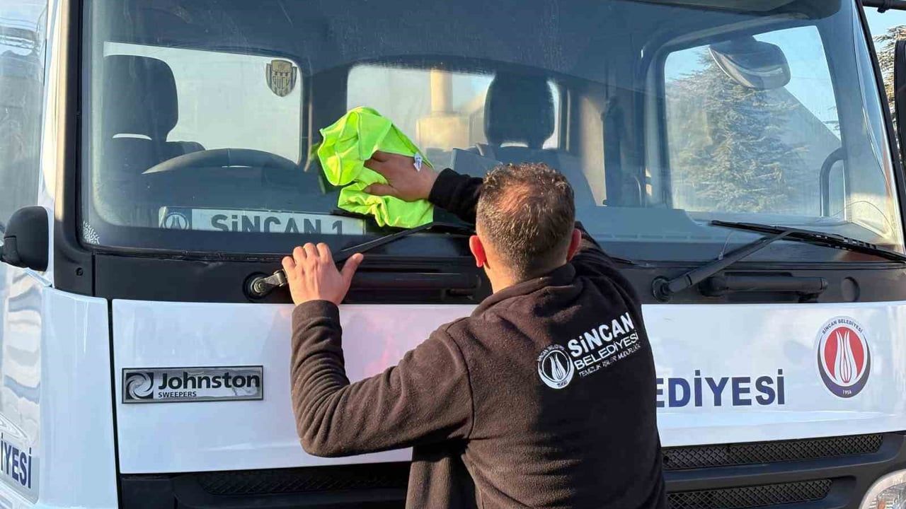 Sincan Belediyesi'nden Tasarruf Sağlayan Araç Bakım Hizmeti