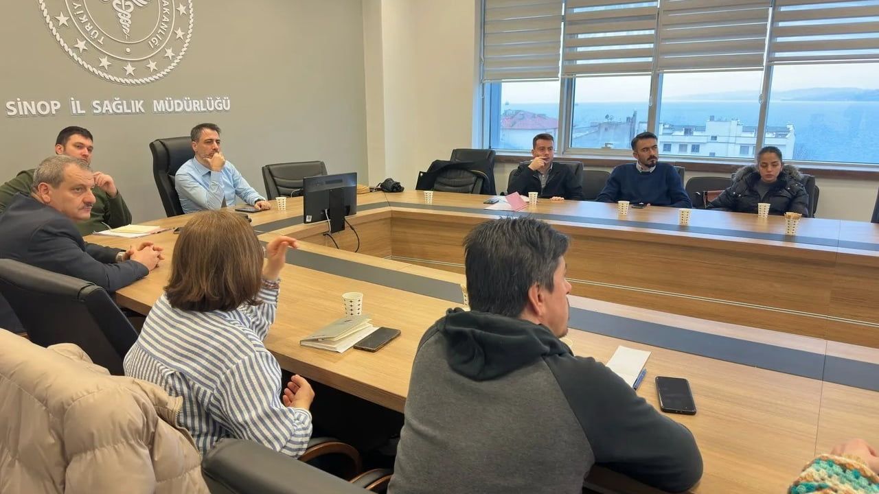 Sinop'ta Bağımlılıkla Mücadele Toplantısı