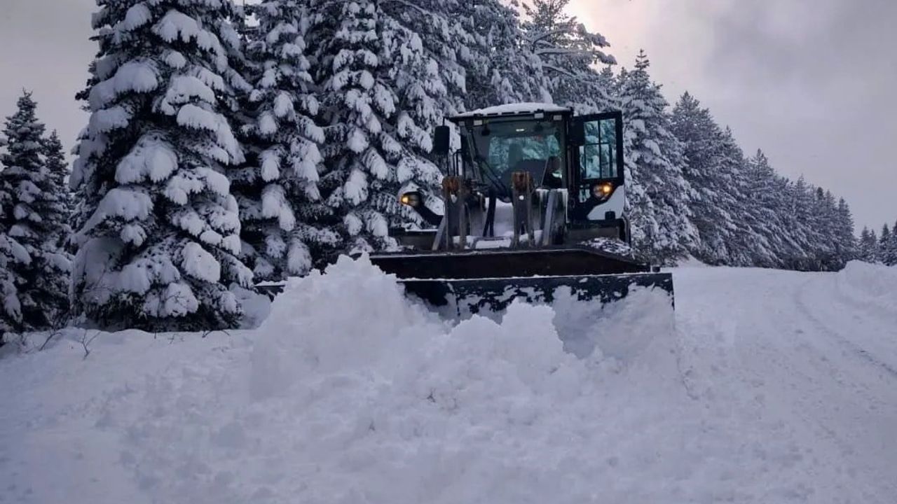 Sinop'ta Karla Mücadele Çalışmaları