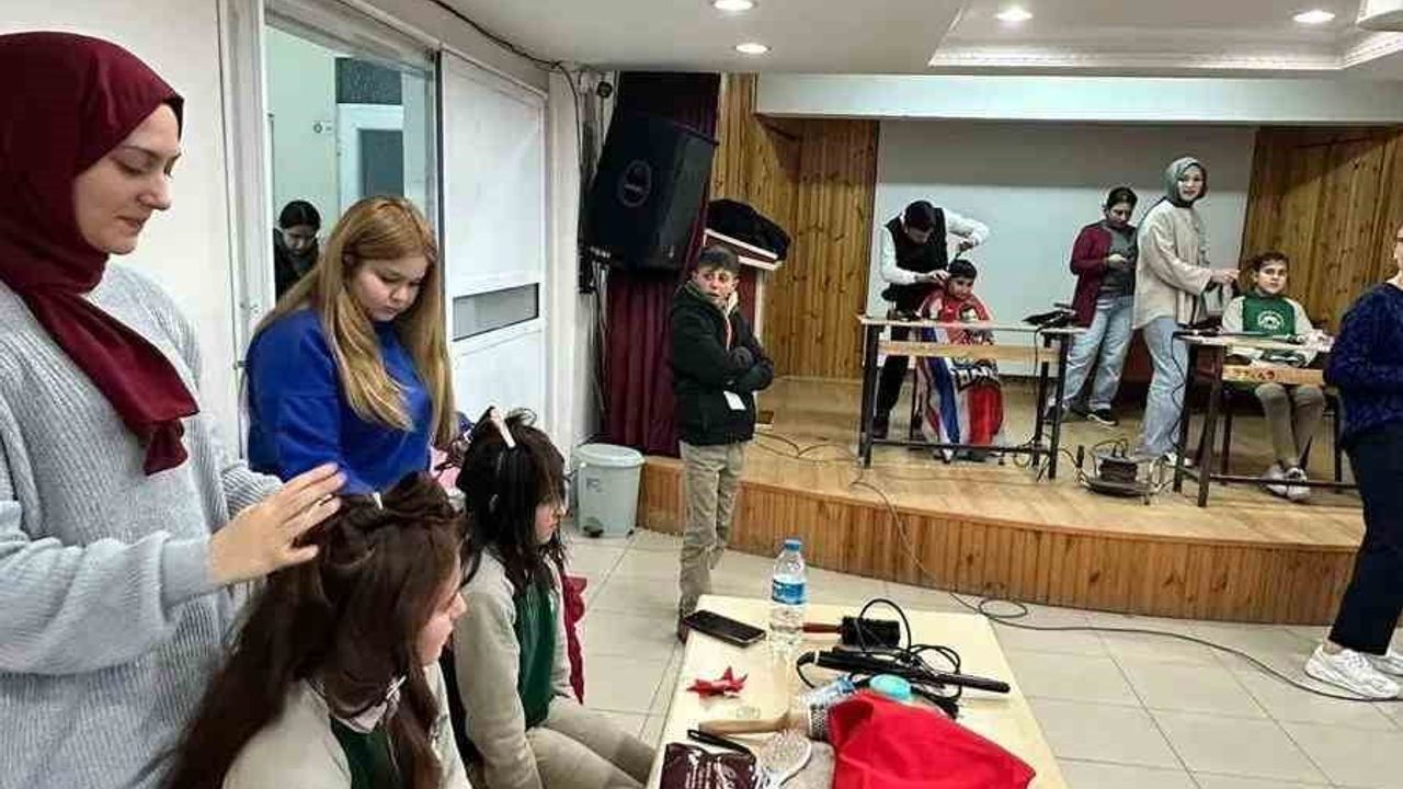 Sinop'ta Mesleki Eğitim Öğrencileri Sosyal Sorumluluk Projesi ile Deneyim Kazandı