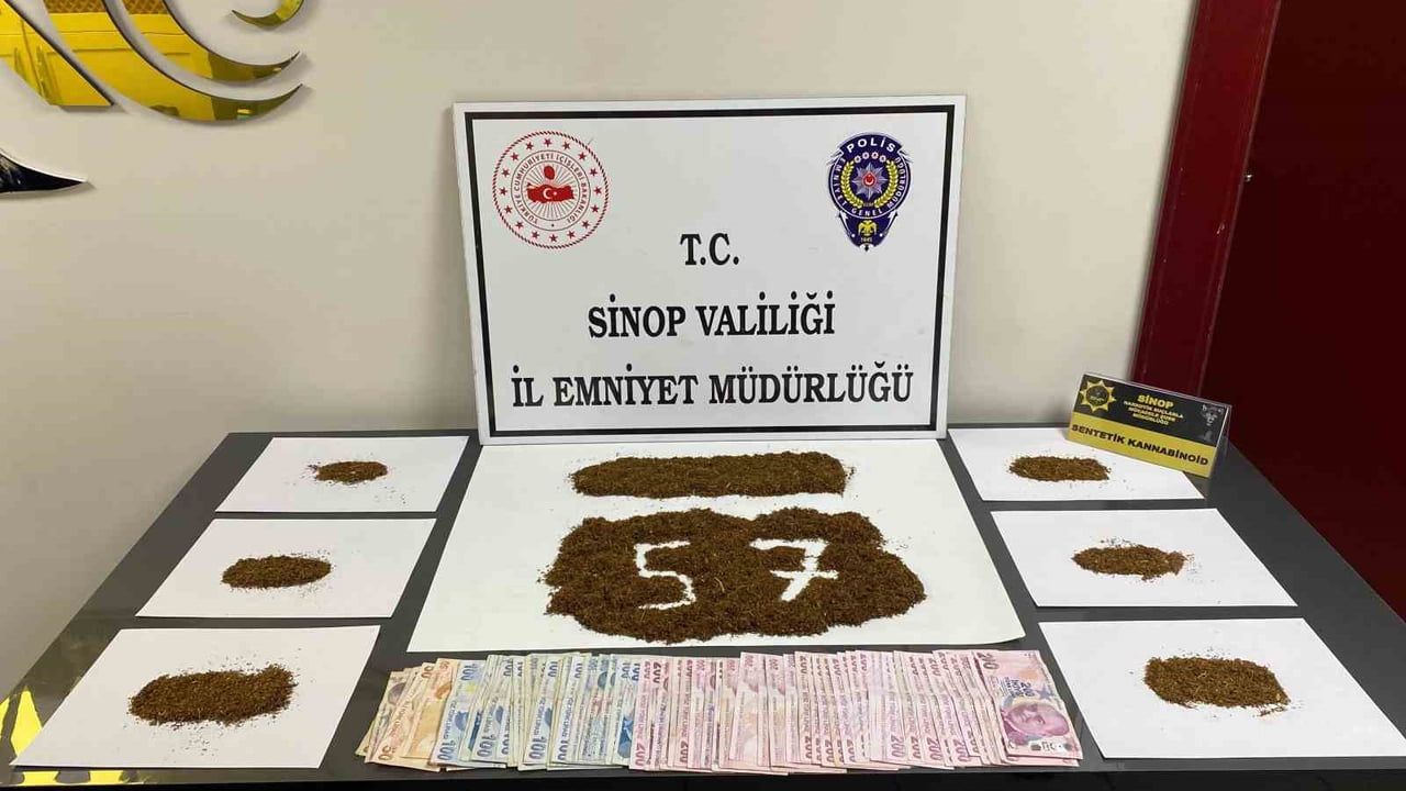 Sinop'ta Narkotik Operasyonları: Üç Tutuklama