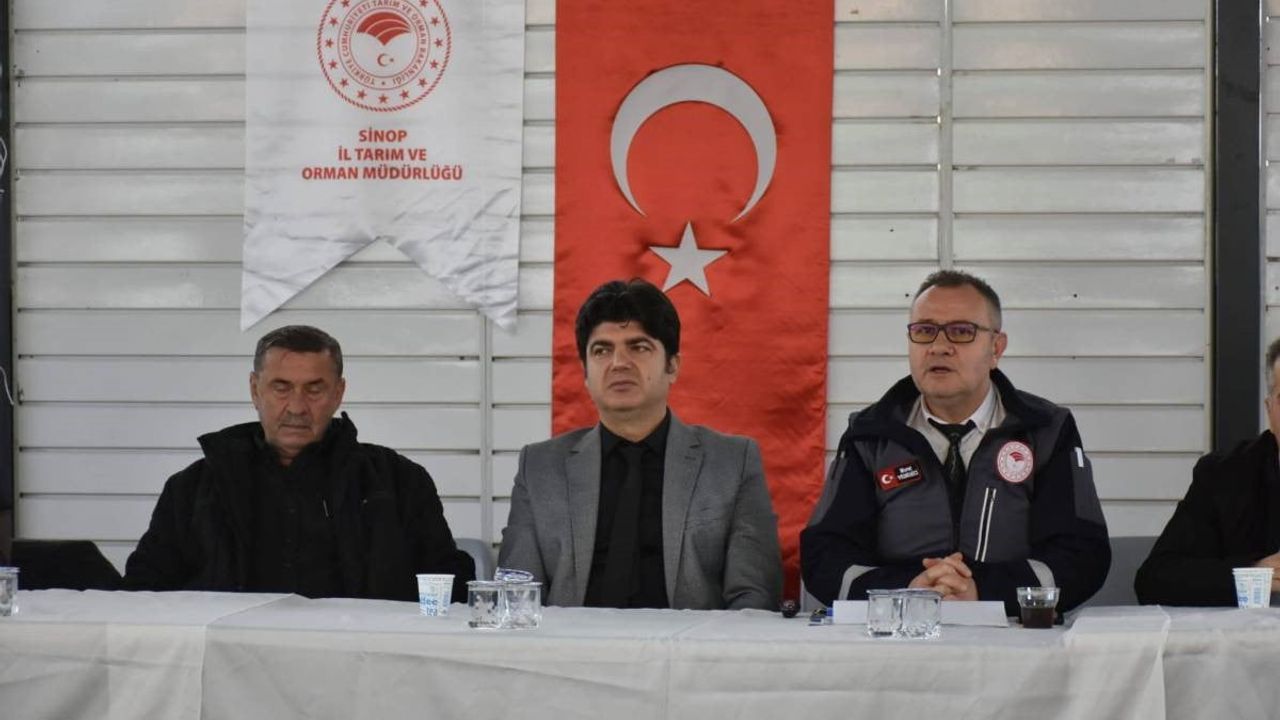 Sinop’ta Üreticilere Yönelik Bilgilendirme Toplantıları