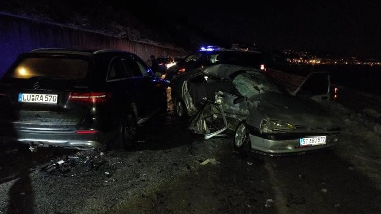 Sinop'taki Trafik Kazasındaki Hayat Kayıpları Üçe Yükseldi