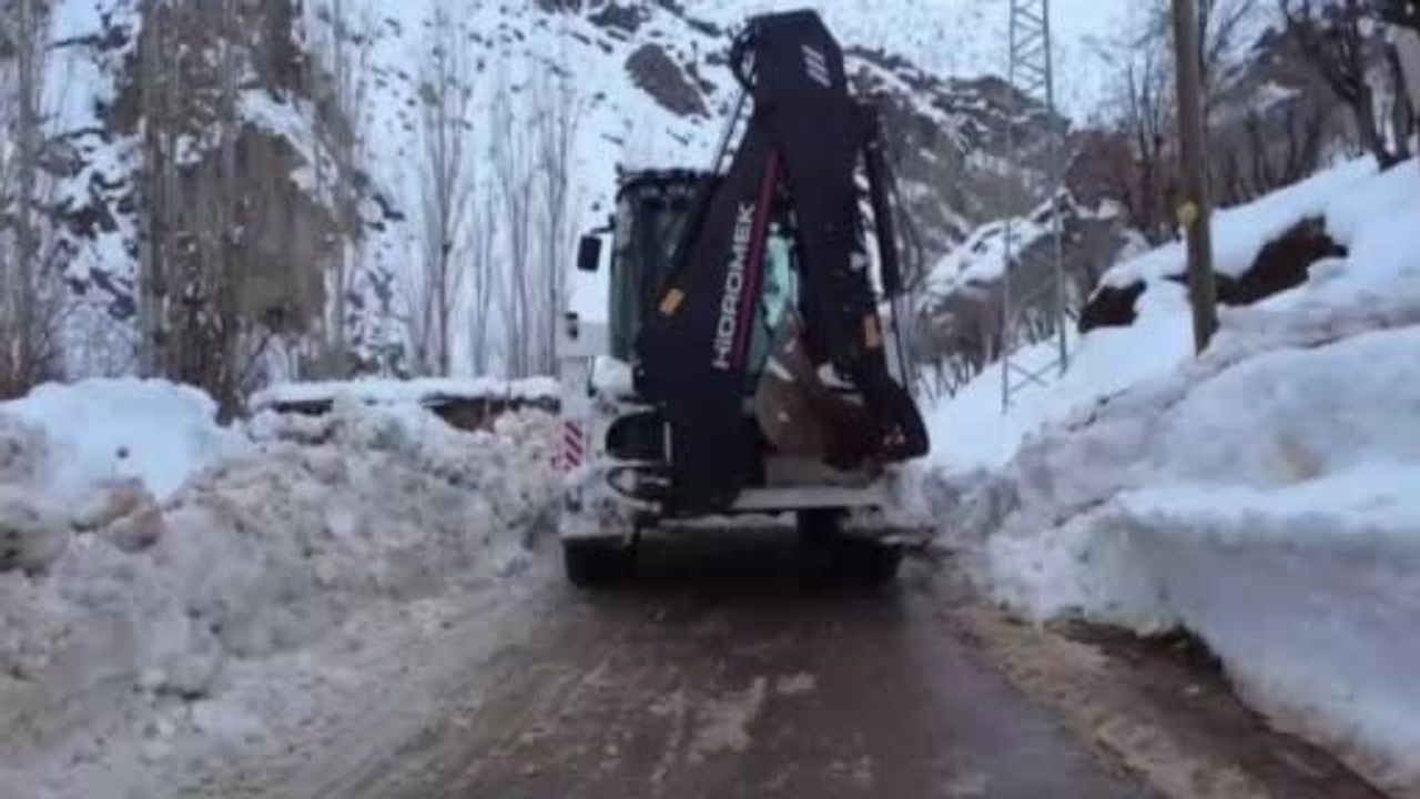 Şırnak'ta Kar Yağışı Hayatı Olumsuz Etkiliyor
