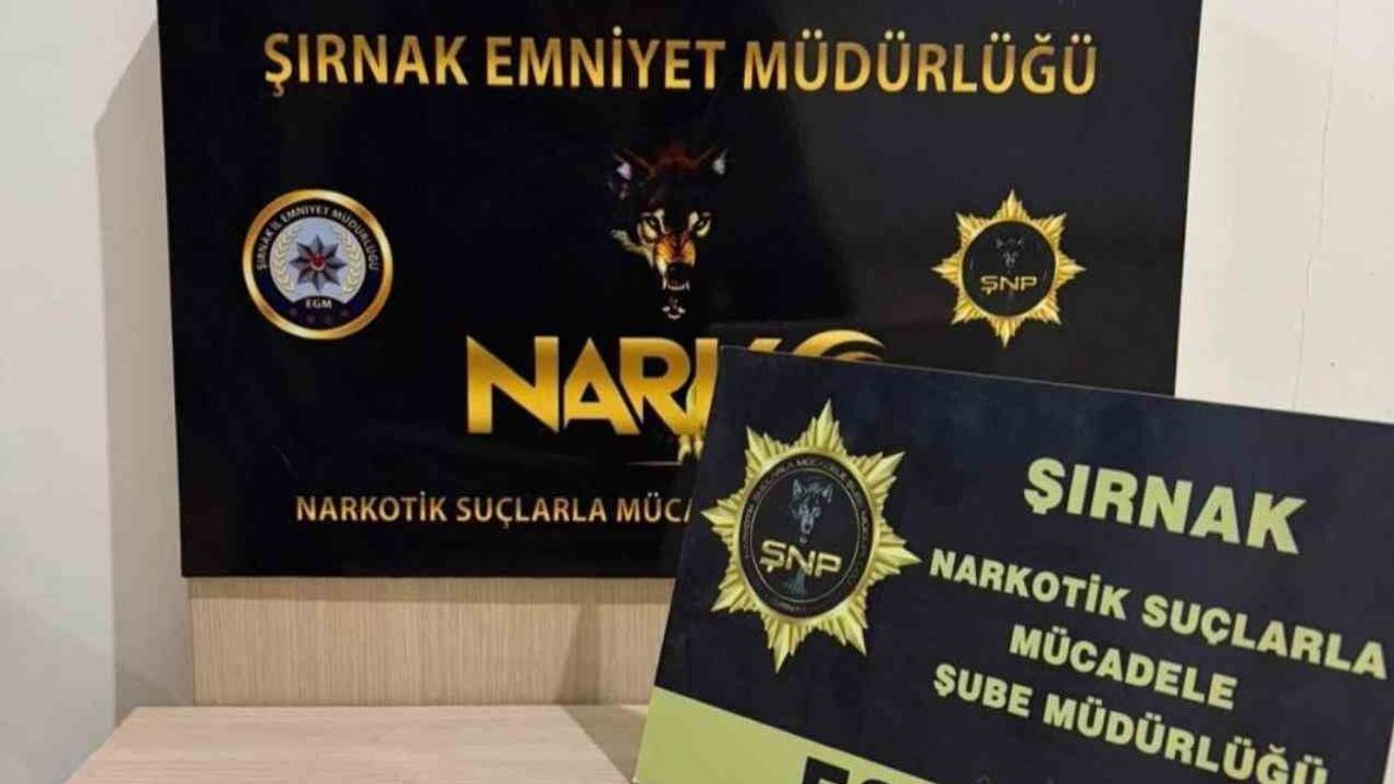 Şırnak'ta Narkotik ve Kaçakçılık Operasyonu: 3 Kişi Tutuklandı