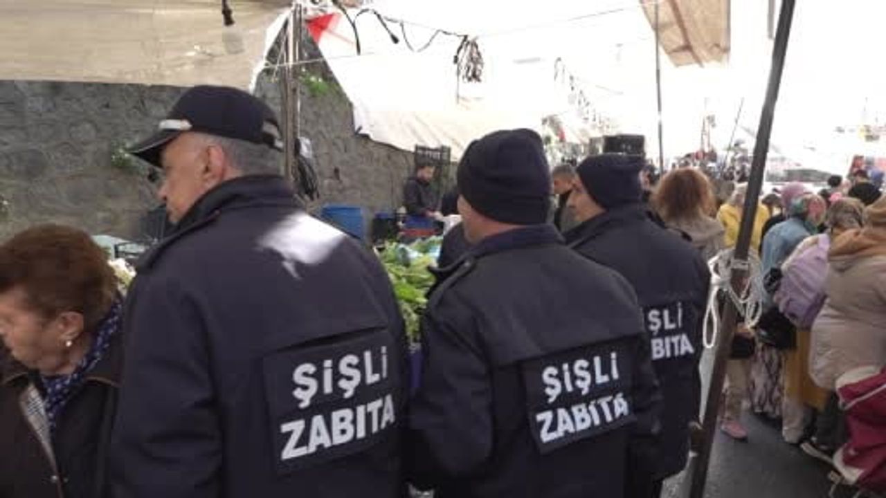 Şişli'de Pazar Fiyatlarına Denetim Uygulaması Başlatıldı