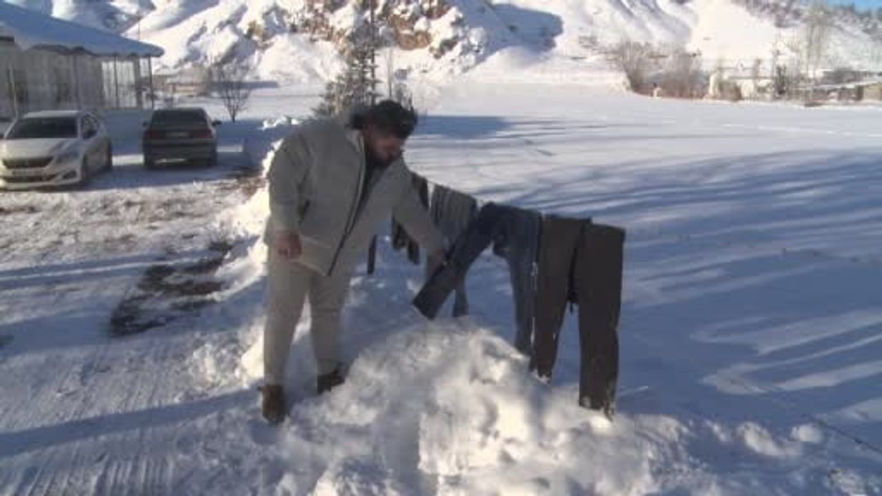 Sivas’ta Sibirya Soğukları Etkili