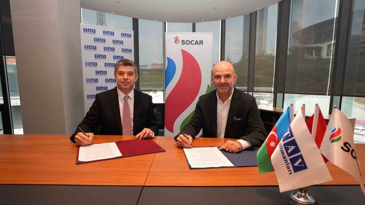 SOCAR Türkiye ve TAV Havalimanları Entegre Enerji Yönetiminde Yeni Bir Dönem Başlatıyor