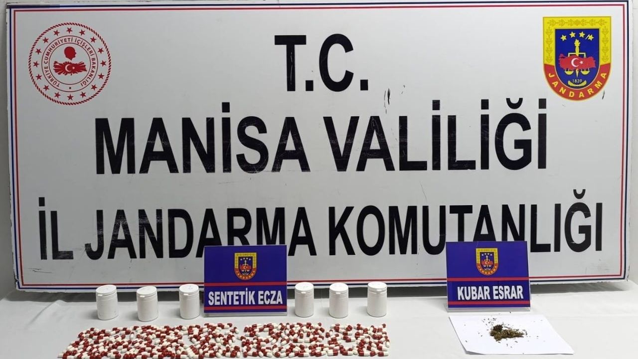Soma'da Jandarmadan Uyuşturucu Operasyonu
