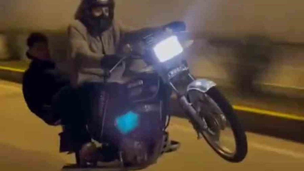 Sosyal Medyada Motosiklet Şovu: Polisi Harekete Geçirdi