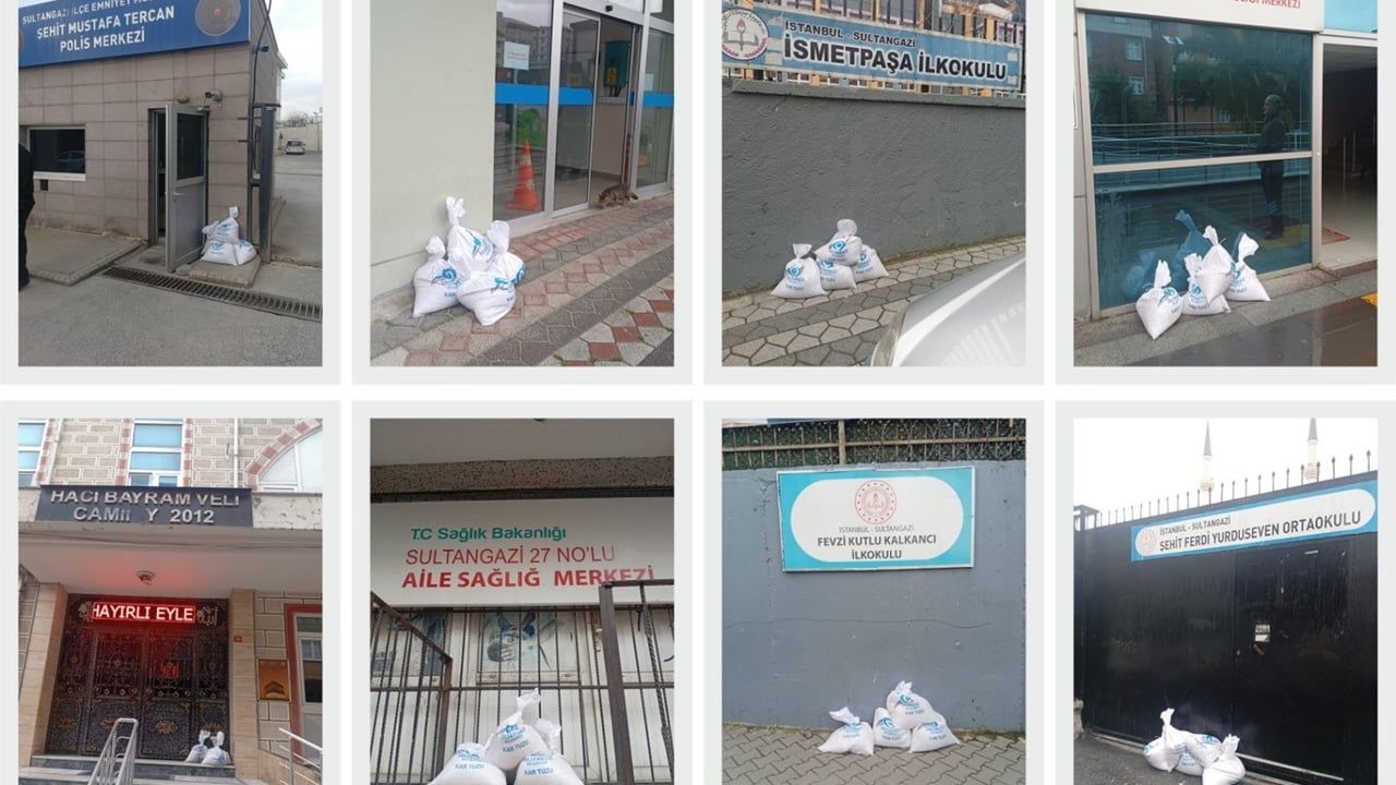 Sultangazi'de Kar Önlemleri Artıyor