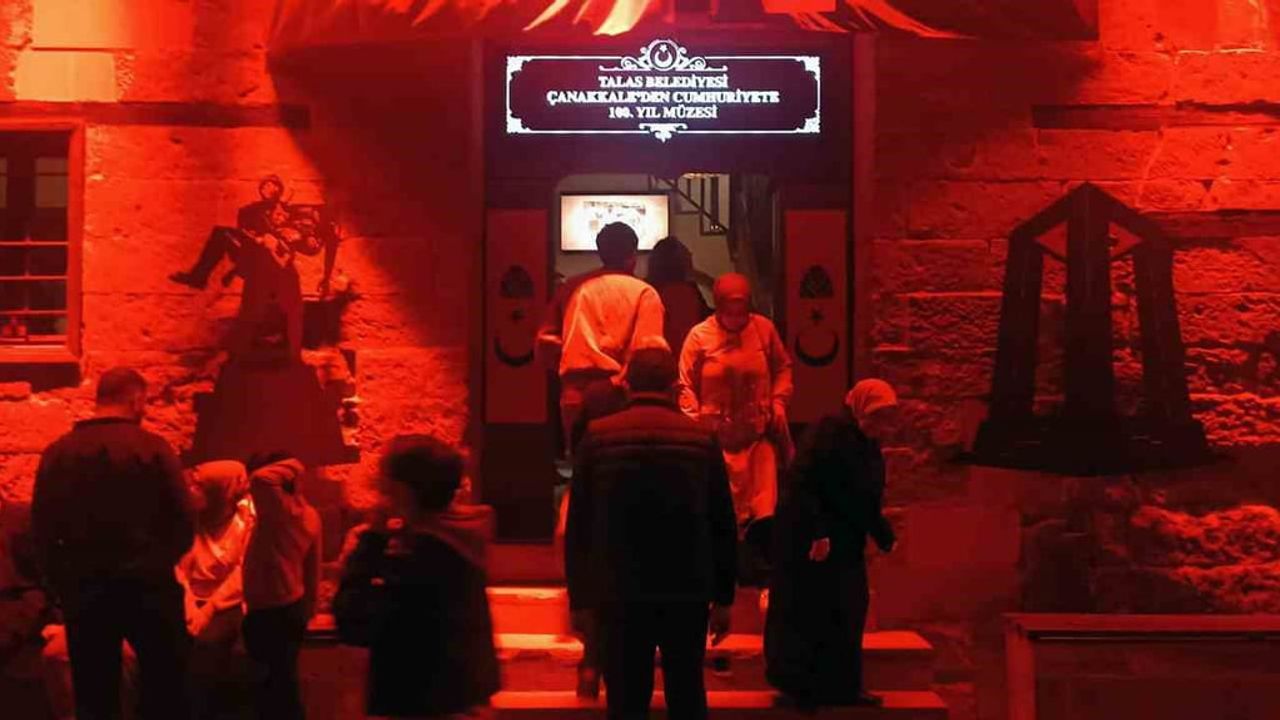 Talas Çanakkale Müzesi İki Yaşında