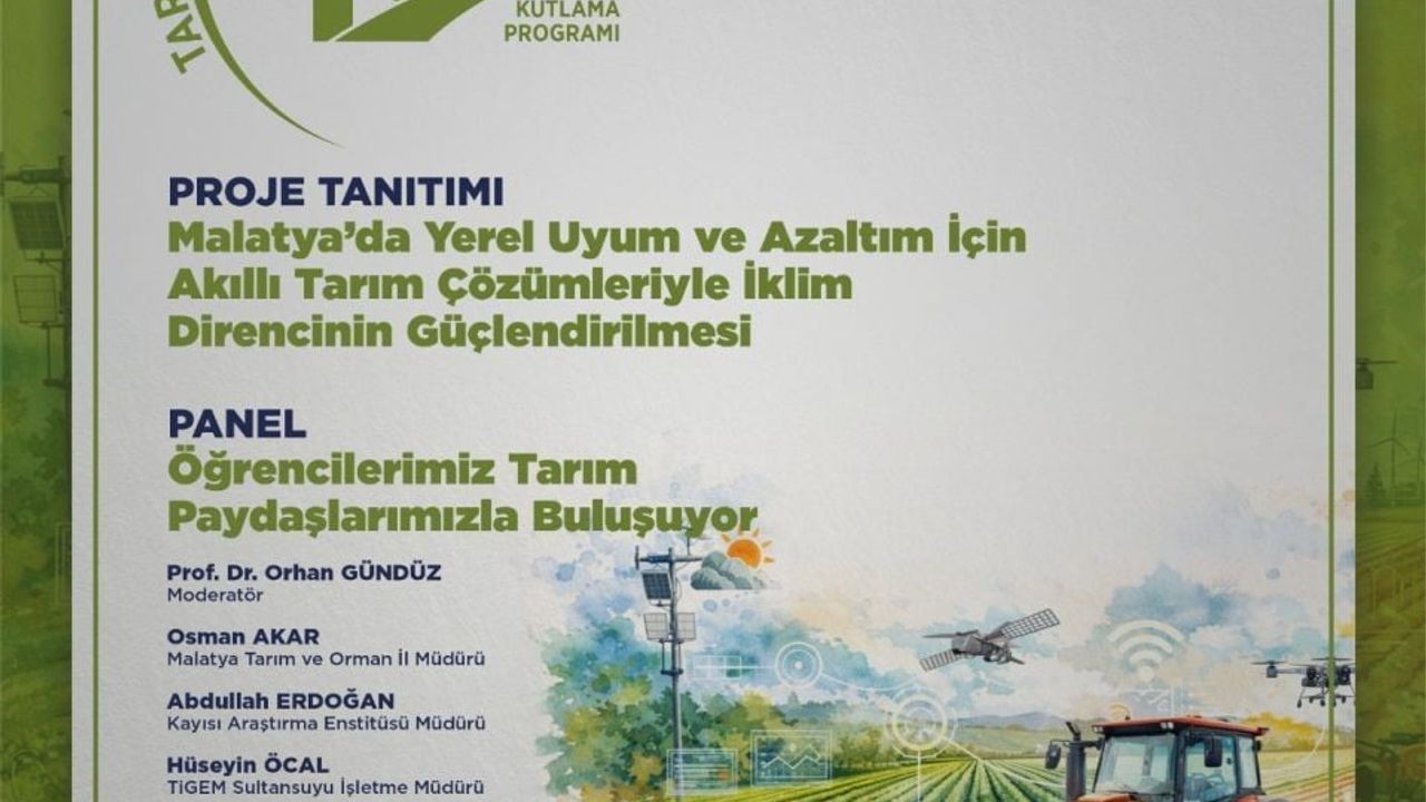 Tarım Öğretiminin 180. Yılı Kutlanıyor