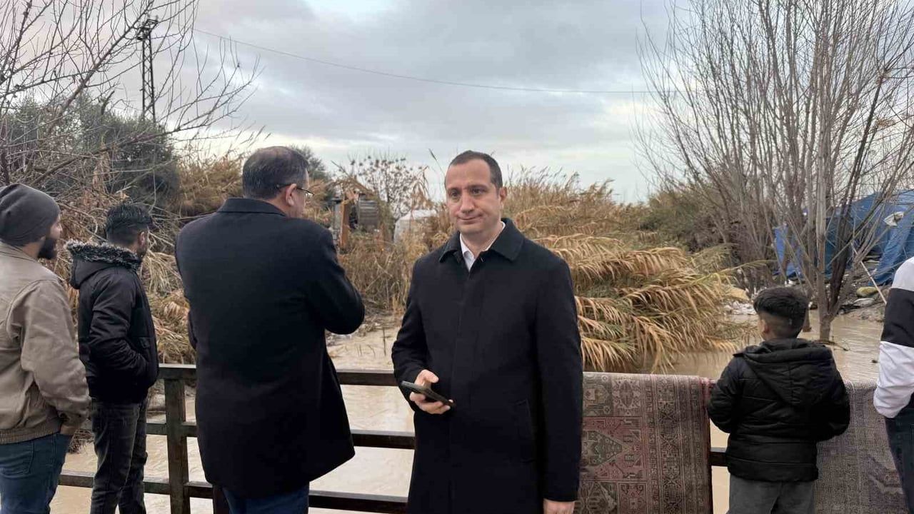 Tarsus'ta Yağmur Sonrası İnceleme Genel Durumu İyi