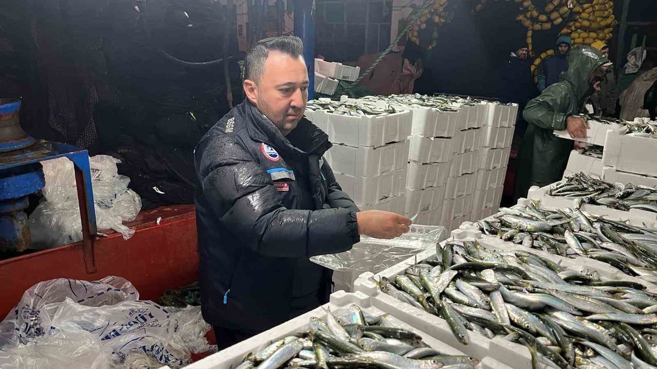 Tekirdağ'da Gırgır Teknelerine Su Ürünleri Denetimi