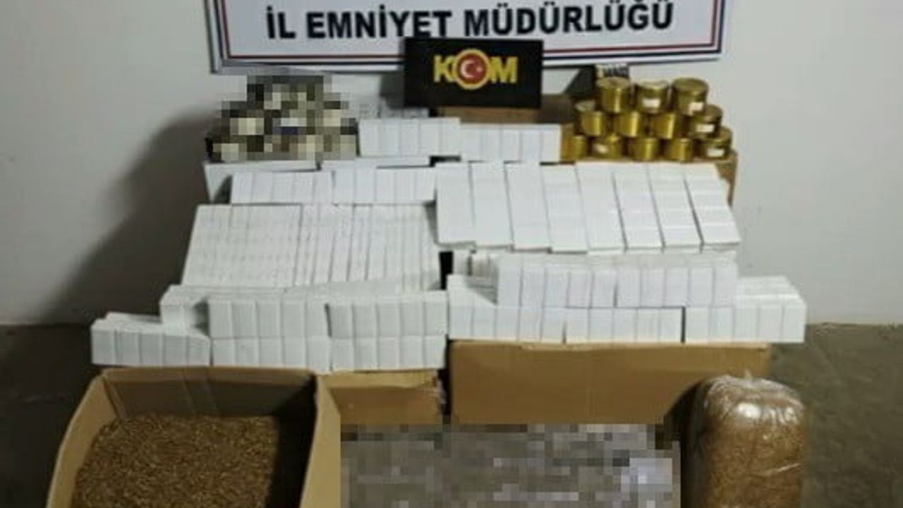 Tekirdağ'da Kaçakçılığa Dikkat Çeken Operasyon