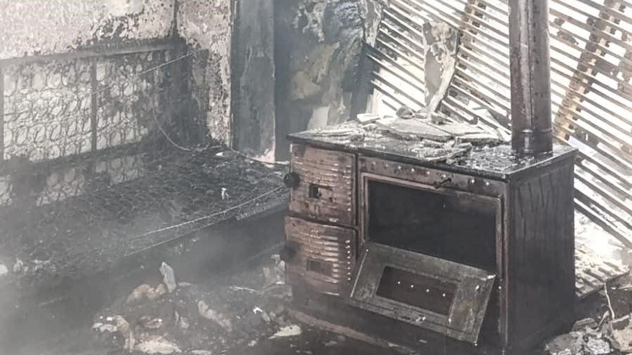 Tekirdağ'da Müstakil Evde Korkutucu Yangın