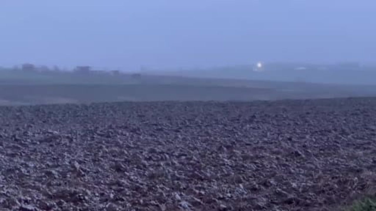 Tekirdağ'ın Yüksek Kesimlerinde Kar Yağışı Yaşanıyor