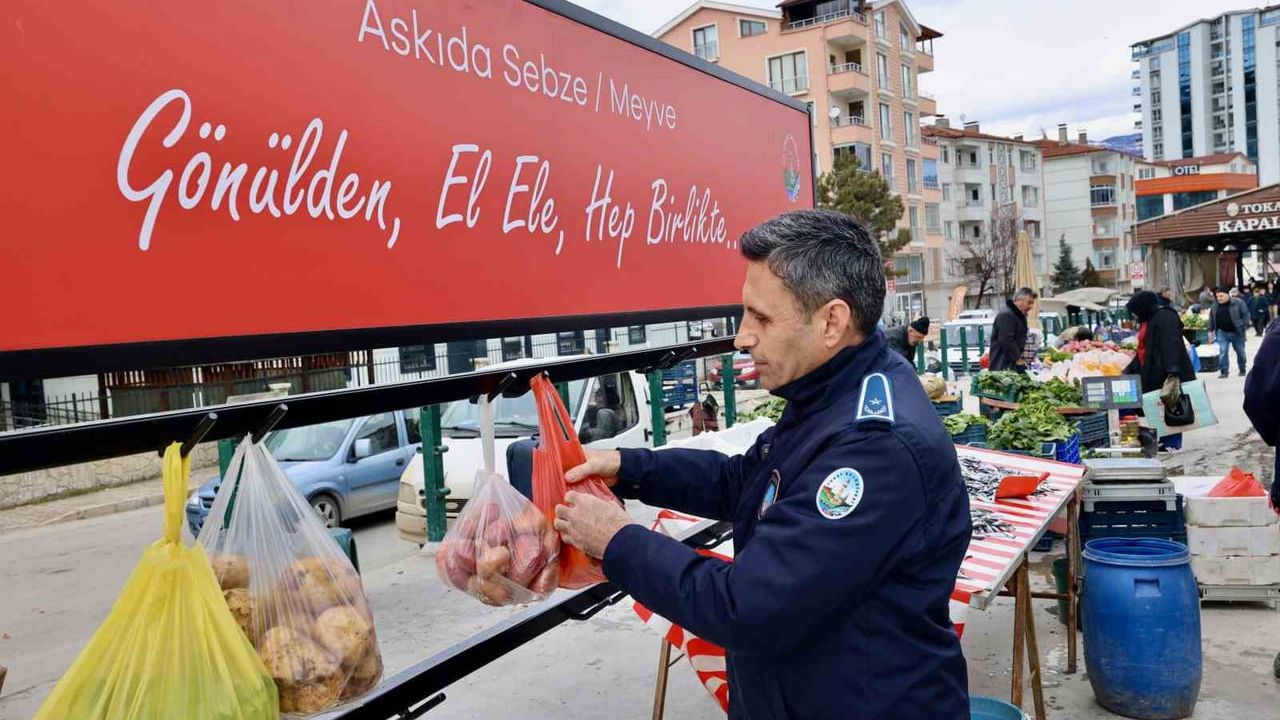 Tokat'ta Dayanışma Kültürü: Askıda Sebze ve Meyve Projesi