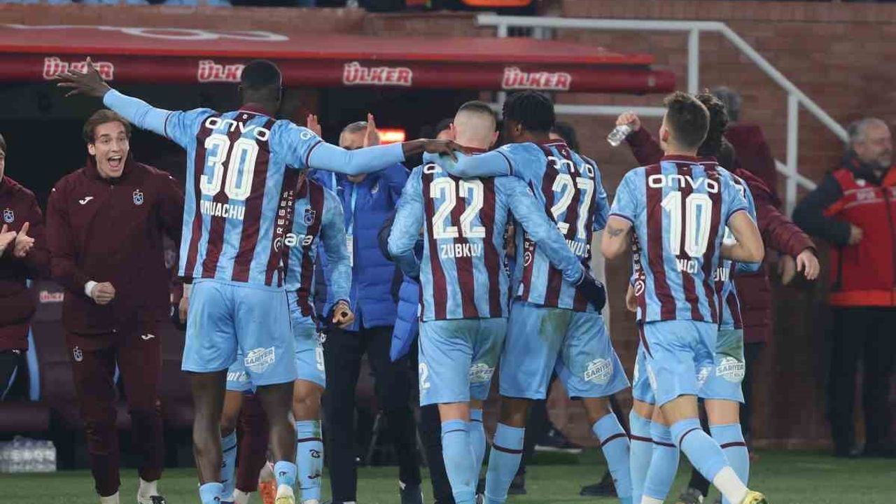 Trabzonspor'un Evinde Yenilmezlik Serisi Devam Ediyor