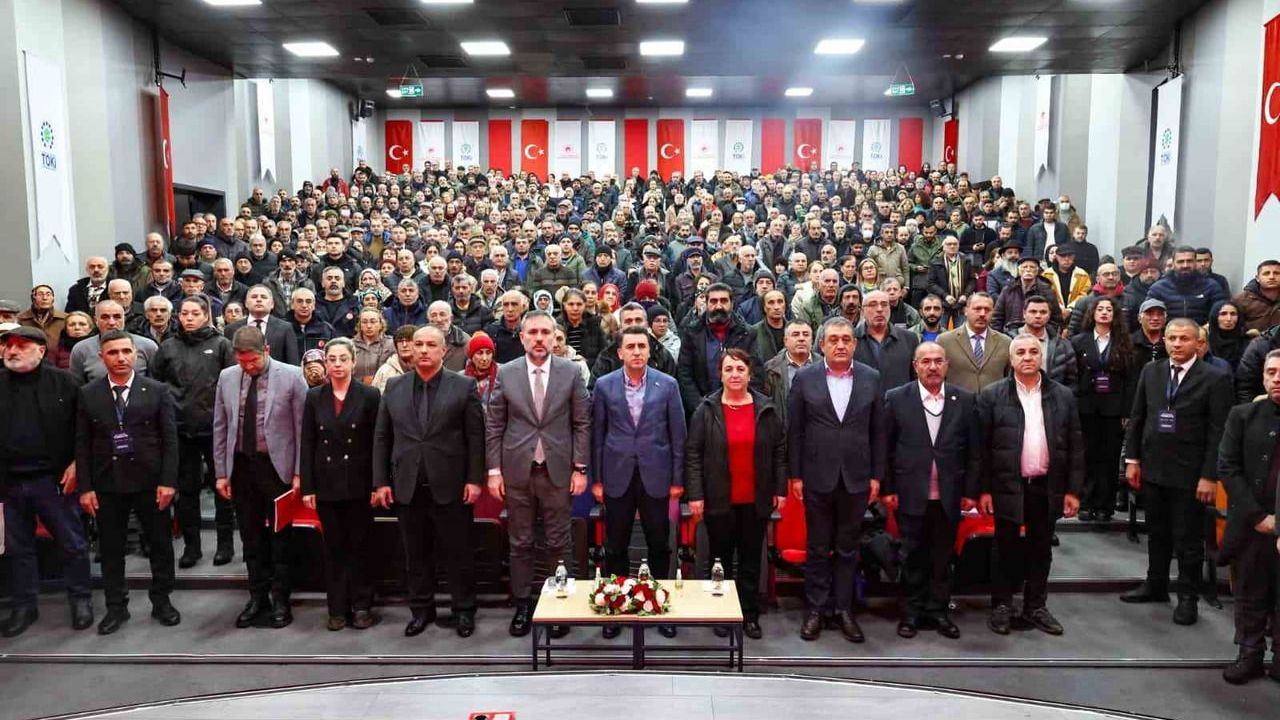 Tunceli'de 875 Sosyal Konutun Kura Çekimi Gerçekleşti