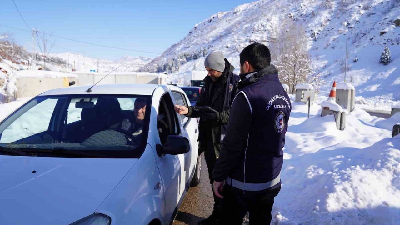 Tunceli'de Düzensiz Göç ile Mücadele Uygulaması Başarıyla Gerçekleşti