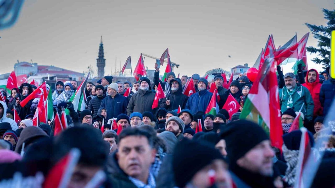 TÜRGEV, Yeni Yılın İlk Gününde Filistin İçin Buluştu
