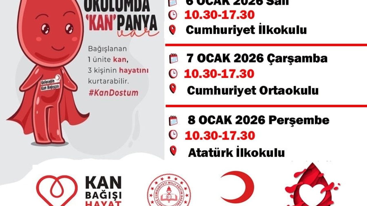 Türkeli'de Kan Bağışı Kampanyası Başlıyor