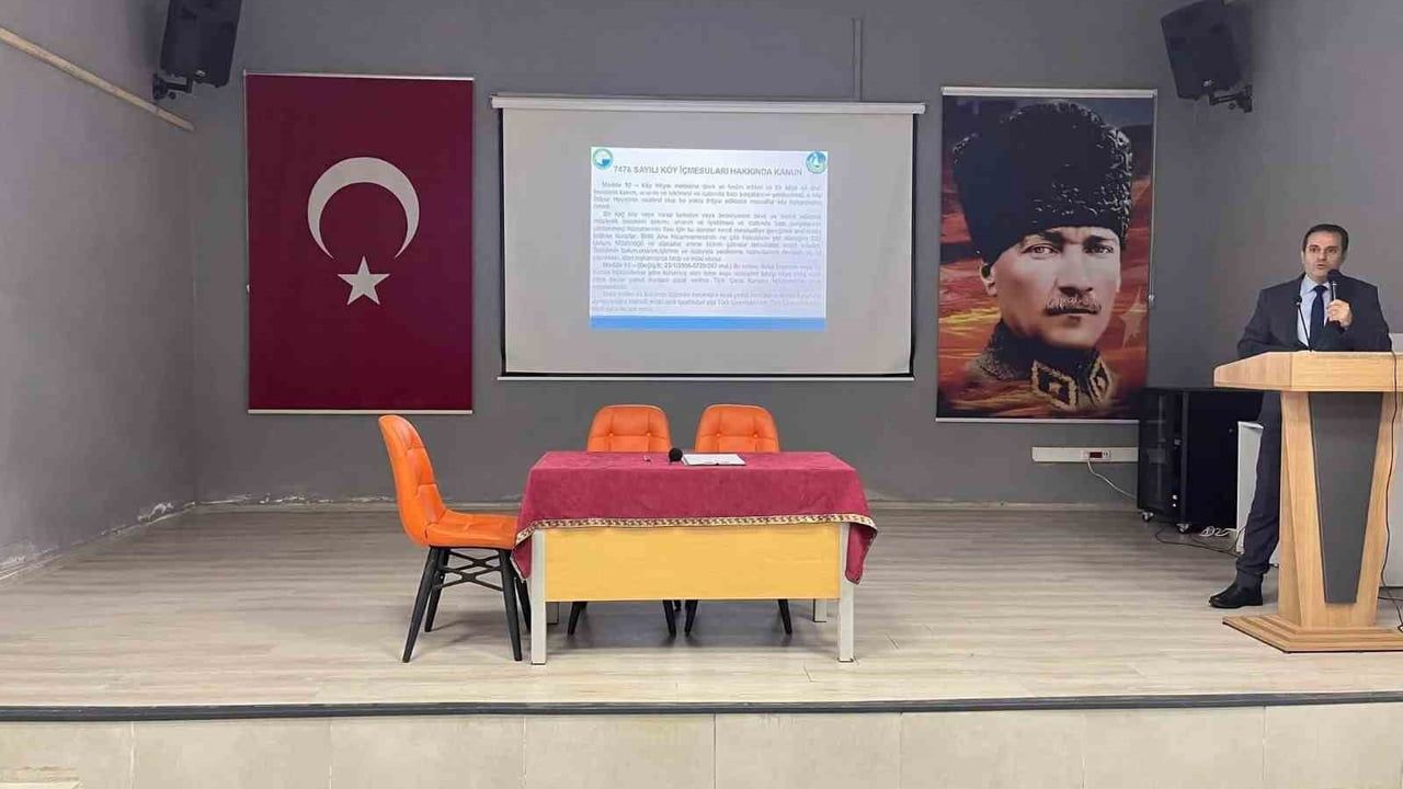 Türkeli'de Muhtarlara İçme Suyu Eğitimi