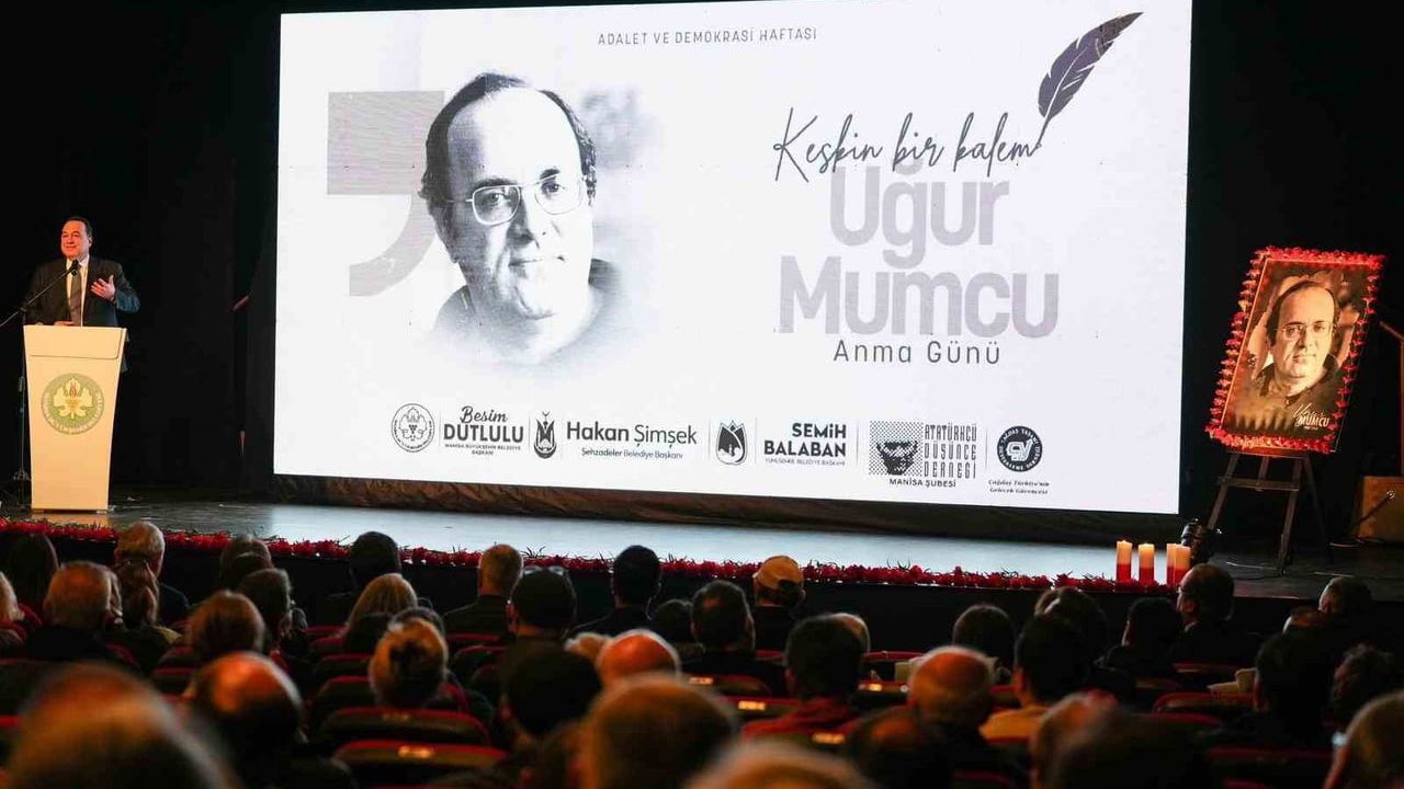 Uğur Mumcu, Manisa'da Anıldı
