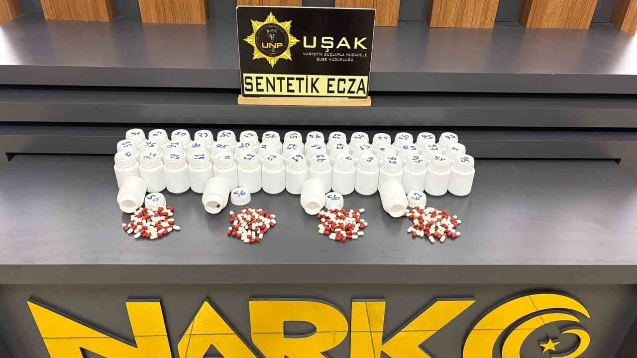 Uşak'ta Uyuşturucu Operasyonu: 6 Tutuklama