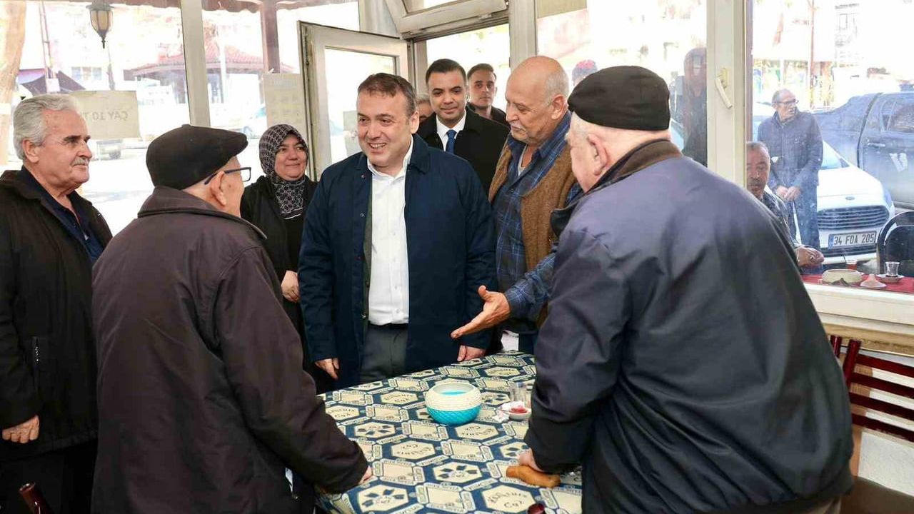 Vali Faik Oktay Sözer İnhisar'da Esnaf ve Vatandaşlarla Buluştu