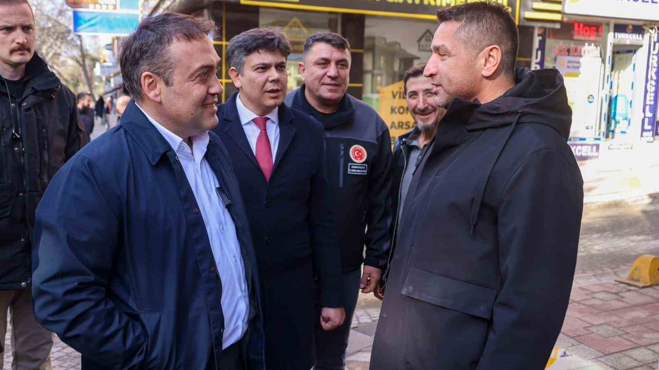 Vali Sözer, Söğüt'te Esnaf ve Vatandaşlarla Buluştu