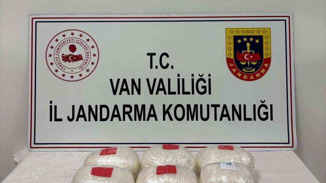 Van’da 7 Kilo Metamfetamin Ele Geçirildi