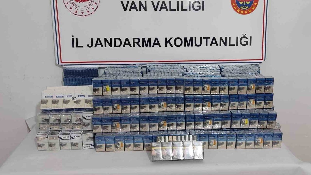 Van'ın Muradiye İlçesinde Kaçak Sigara Operasyonu