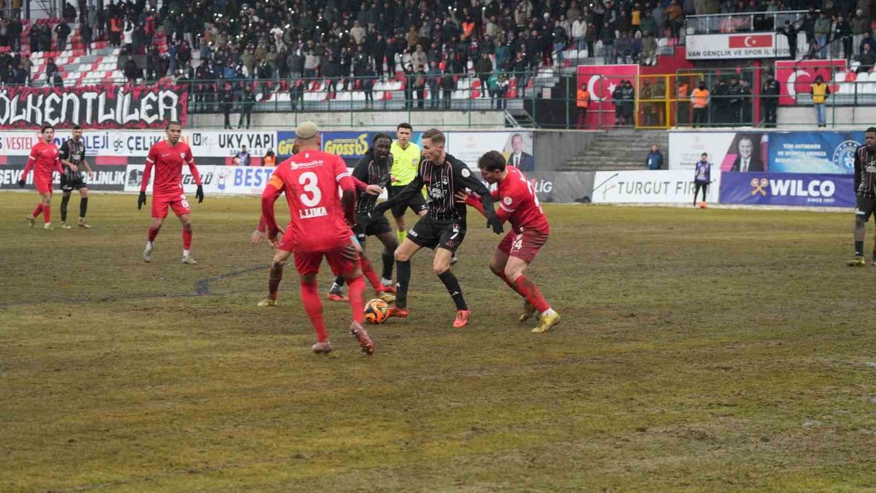 Vanspor FK, Boluspor'a 1-0 Mağlup Oldu