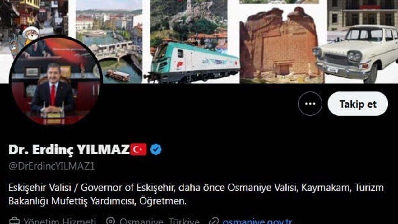 Yeni Vali Dr. Erdinç Yılmaz Eskişehir'de Göreve Başladı