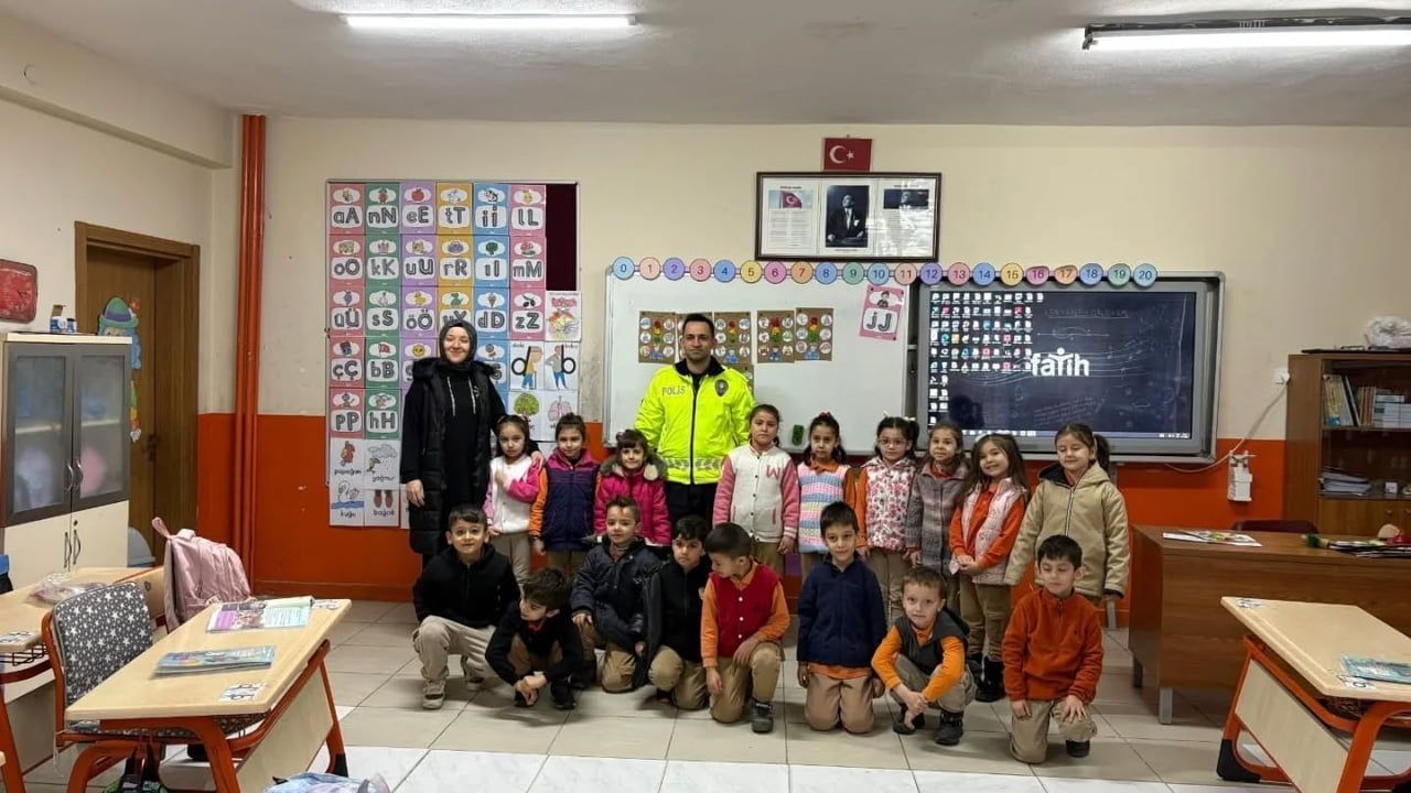 Yenipazar’da Öğrencilere Trafik Eğitimi Verildi