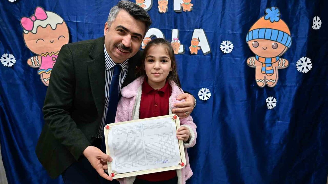 Yıldırım'da Karne Heyecanı: Başkan Yılmaz Öğrencilerle Bir Araya Geldi