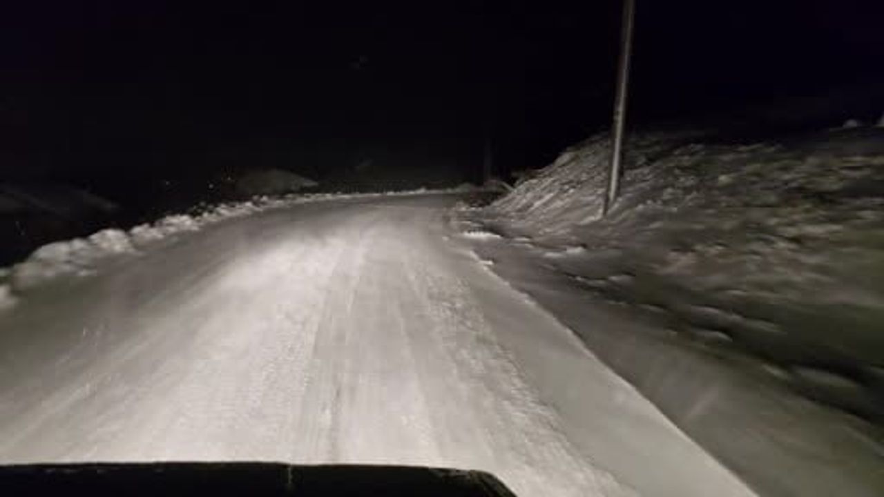 Yozgat'ta Kar Yağışı Sevinç Yarattı