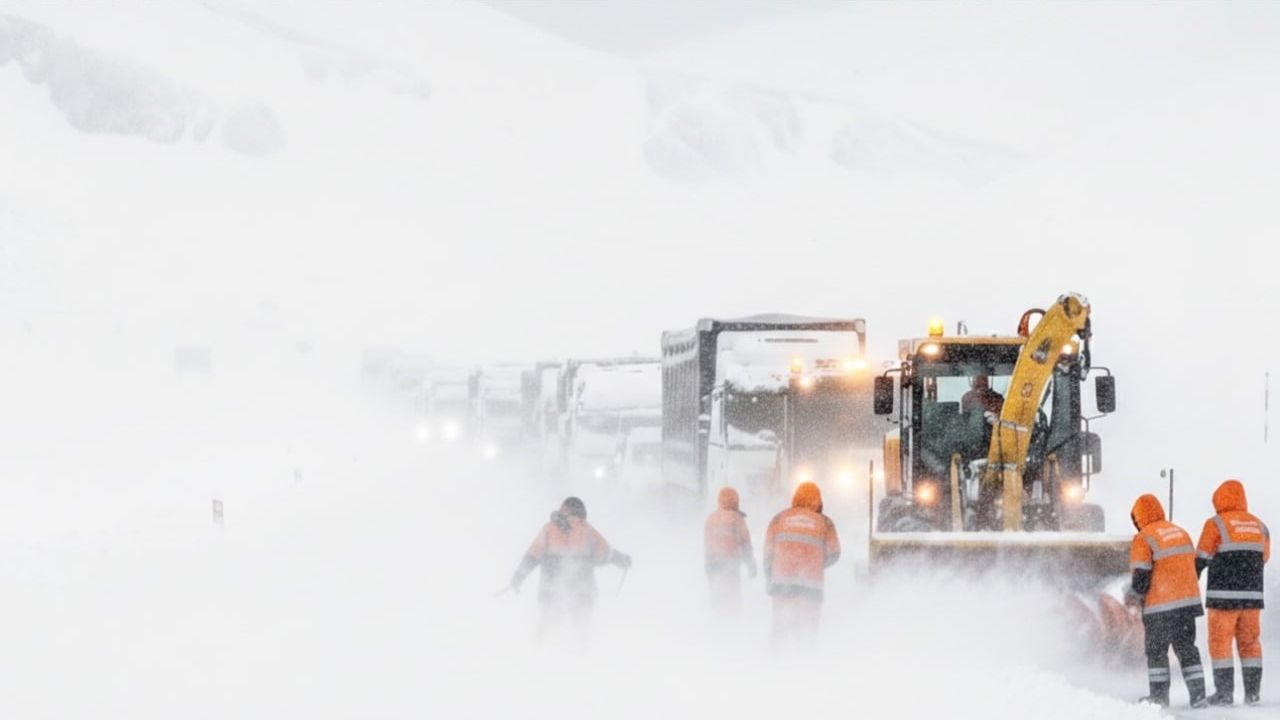 Yüksekova-Şemdinli Kara Yolu Ulaşıma Kapandı