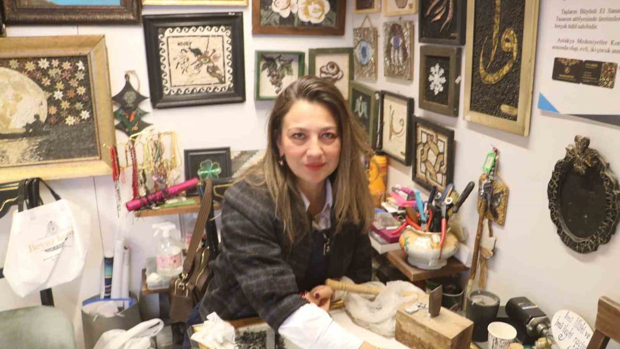 Yumurta Kabuklarıyla Sanat Yolculuğu: 30 Yıldır Mozaik Sanatına Hayat Veren Serap Akgöl